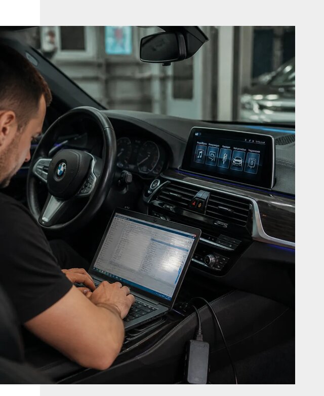 Русификация мультимедиа BMW для авто под ключ в Химках