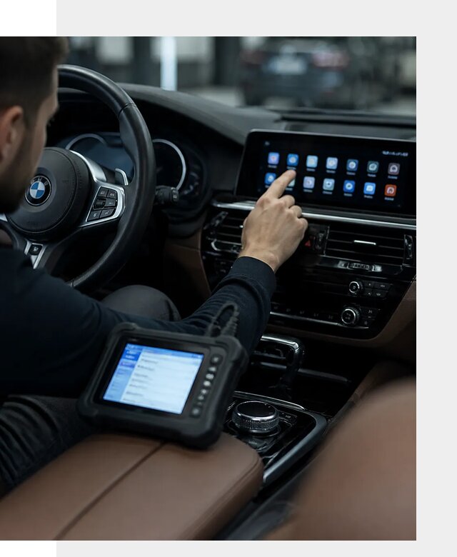 Установка приложений и мультимедиа сервисов BMW в Химках