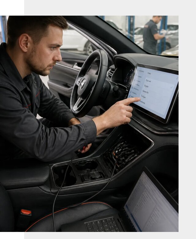 Профессиональная русификация BYD SONG Plus в Химках