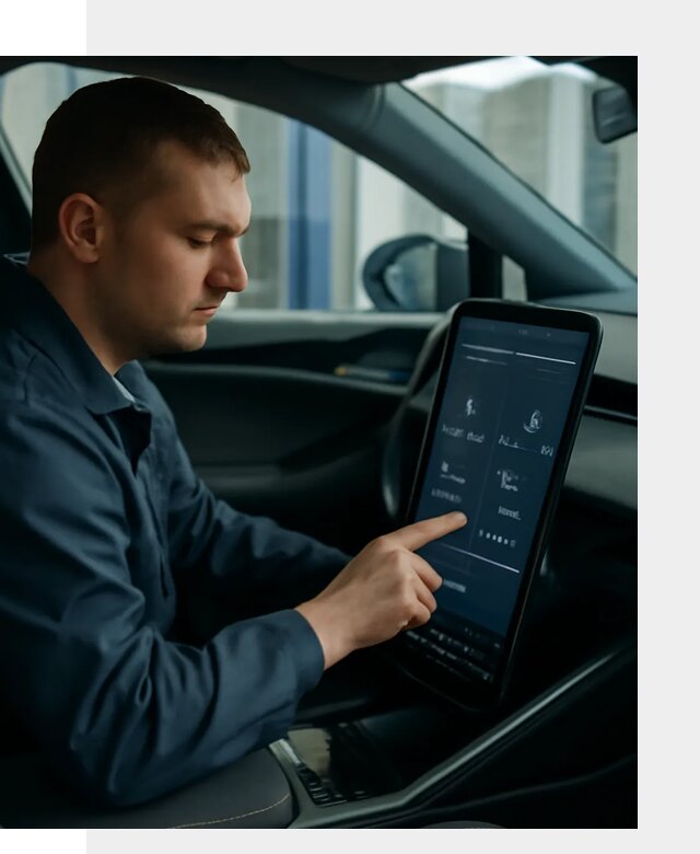 Русификация мультимедиа и приборной панели Deepal SL03 в Химках