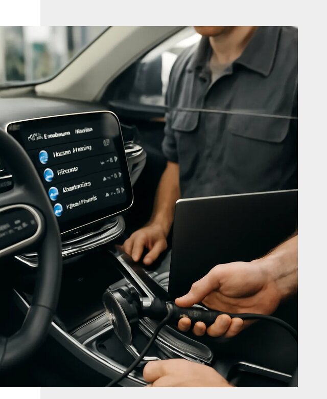 Установка приложений Geely для мультимедиа автомобиля в Химках