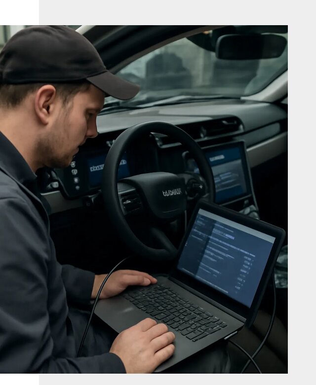 Профессиональная русификация автомобилей Lynk Co в Химках