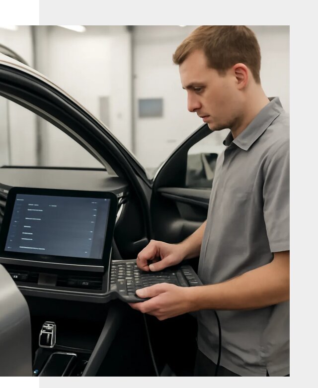 Русификация мультимедиа автомобилей Lynk Co в Химках