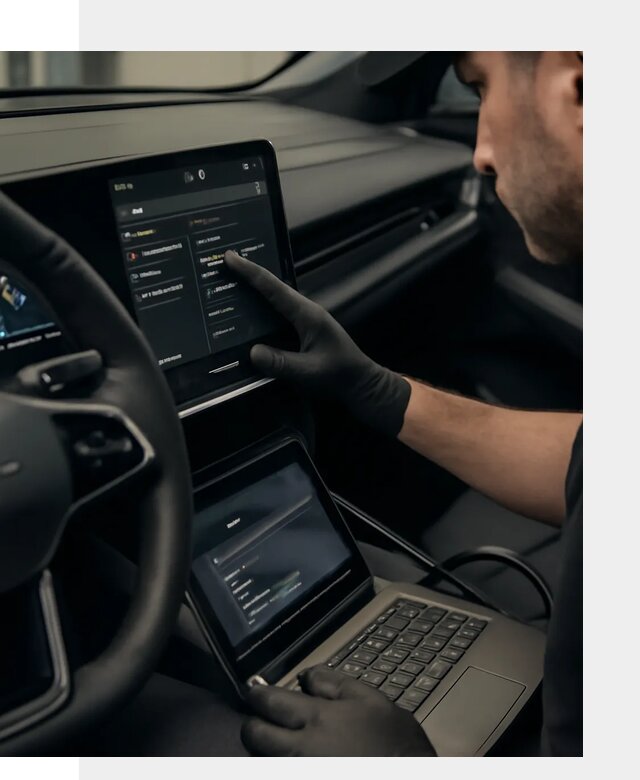 Русификация приборной панели Rising автомобиля в Химках