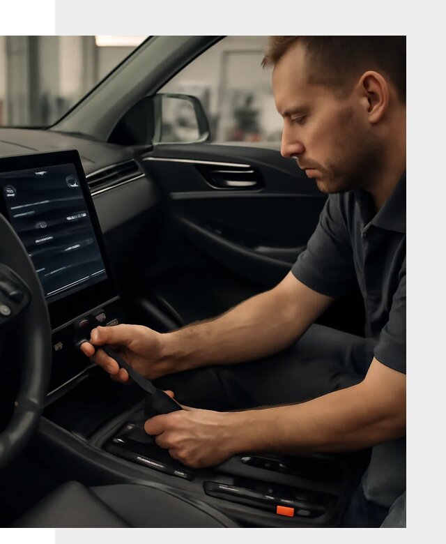 Восстановление автомобиля после русификации в Химках