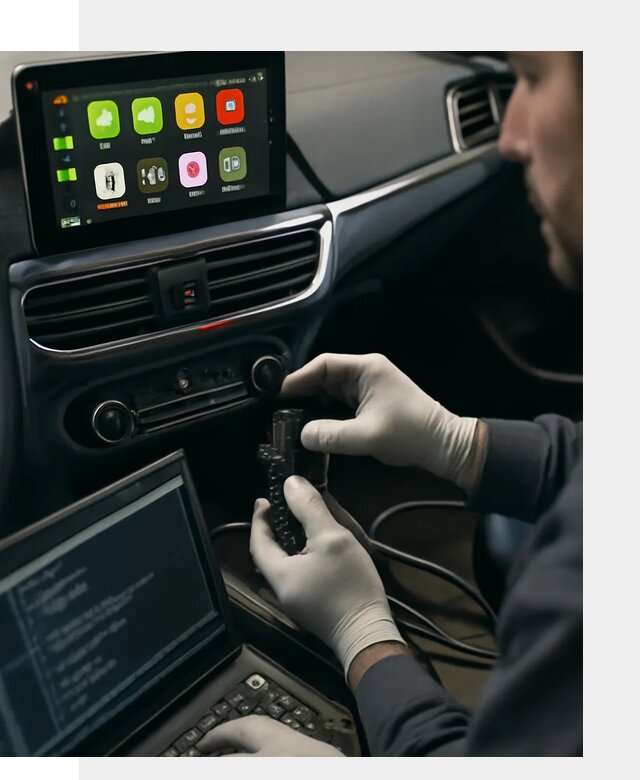Активация Apple CarPlay в Химках для штатной мультимедиа