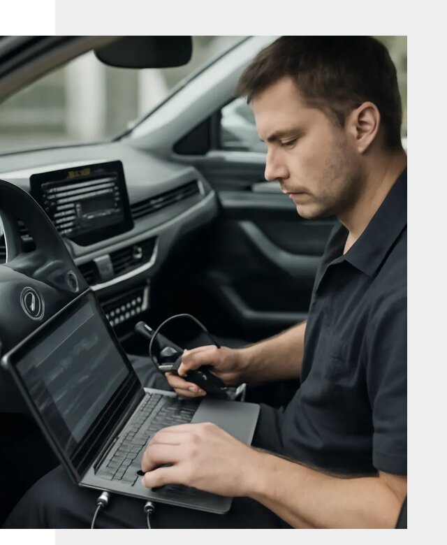 Настройка телематики автомобиля под ключ для авто в Химках