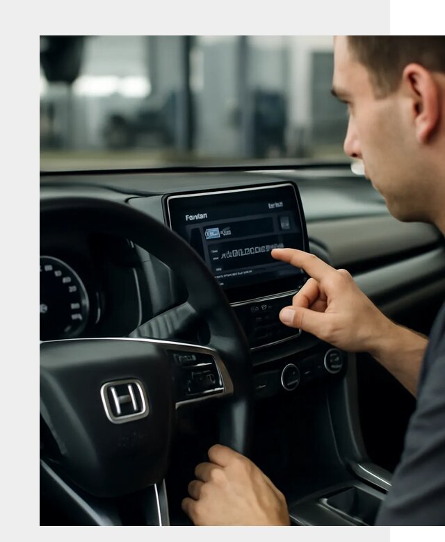 Русификация панели приборов Honda в Химках по цене 5184 ФастМобиль-Хмк