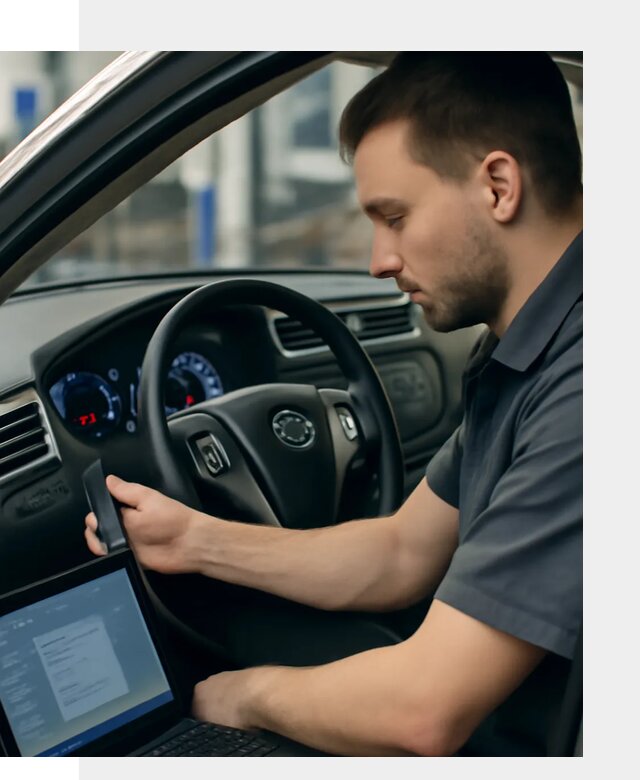 Русификация приборной панели Nissan для авто в Химках