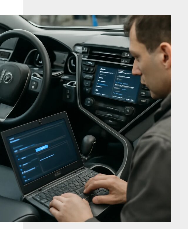 Русификация Toyota Camry 80 для мультимедиа в Химках