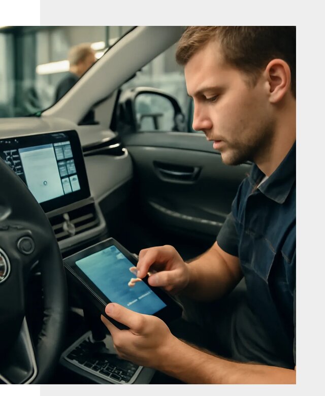 Установка приложений Toyota на мультимедиа в Химках